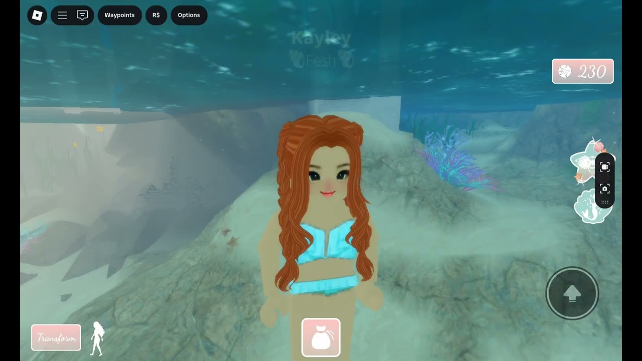 Ep1 Kayleys magical mermaid transformation🧜‍♀️ show: the mermaid magical🔮 