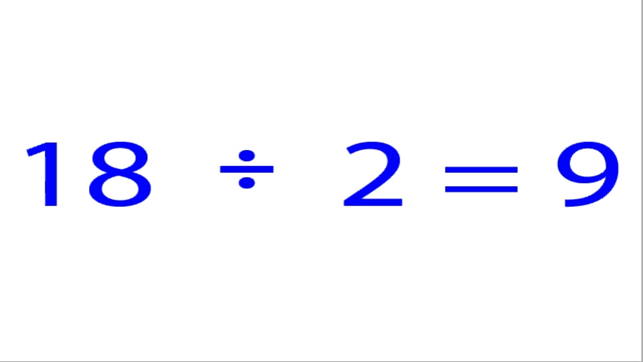 Flashcard, Divide by 2