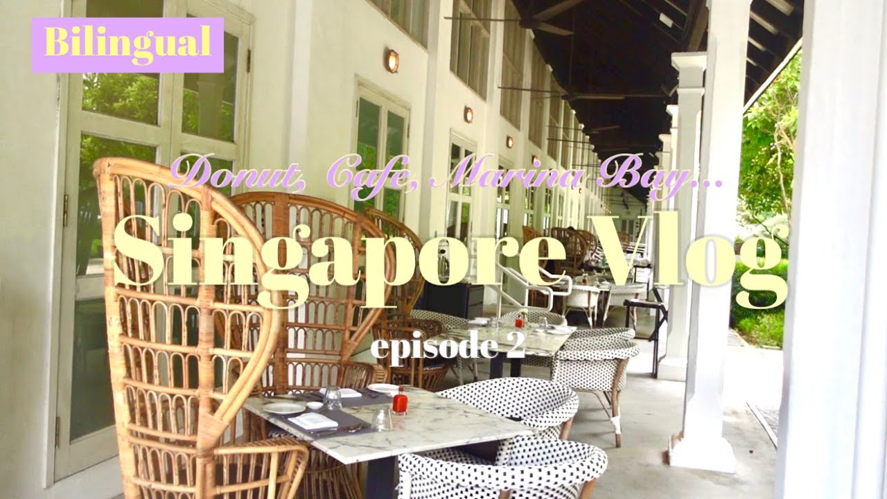 【シンガポールVlog②】ここはヨーロッパ？おしゃれ過ぎる『デンプシーヒル』/ミシュラン店のグルメドーナツ/絶品ラクサ/マリーナベイサンズ他