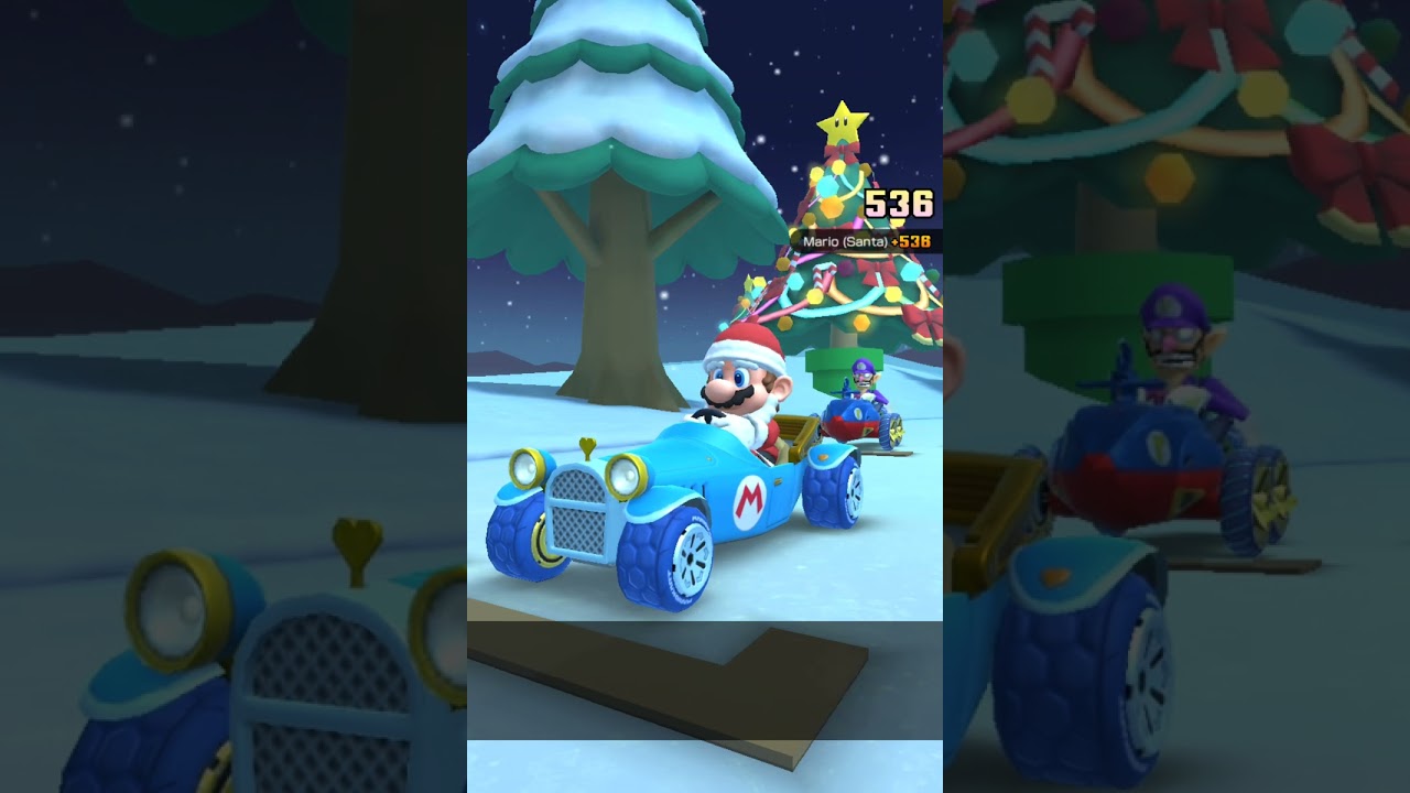 Isabelle plays Mario Kart Tour with 