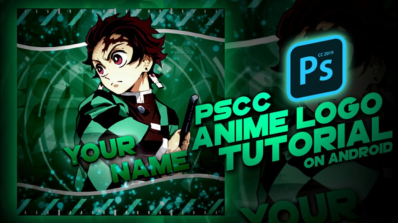 How to make Anime Logo on Android | Pscc tutorial | ocg