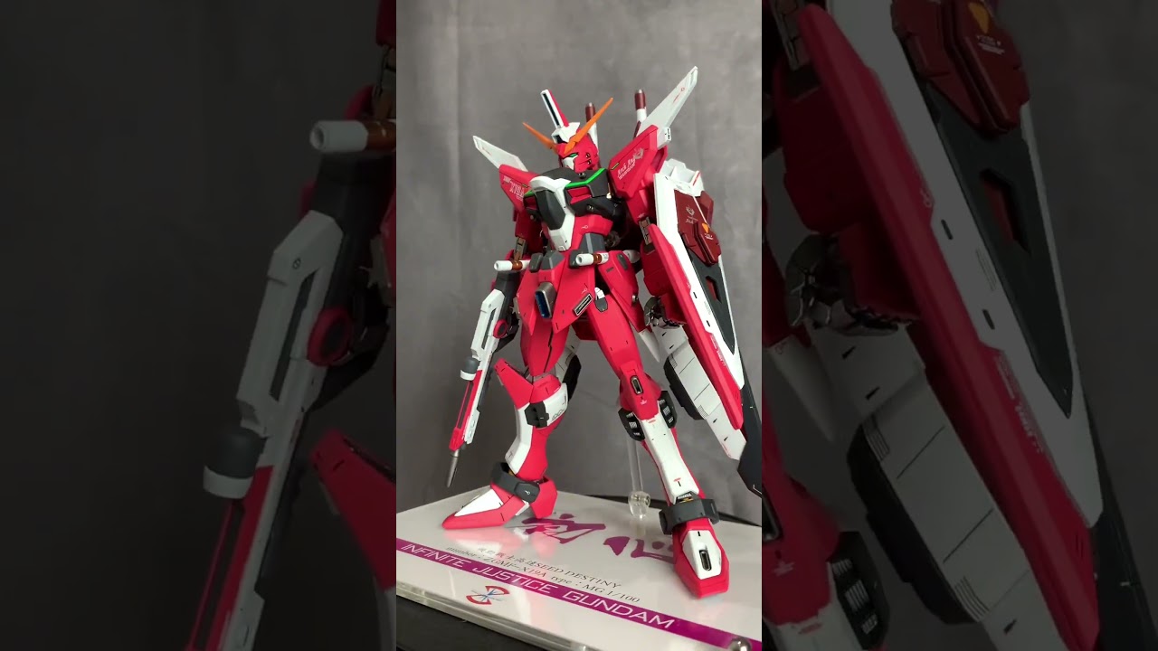 MG Infinite Justice Gundam Showcase 