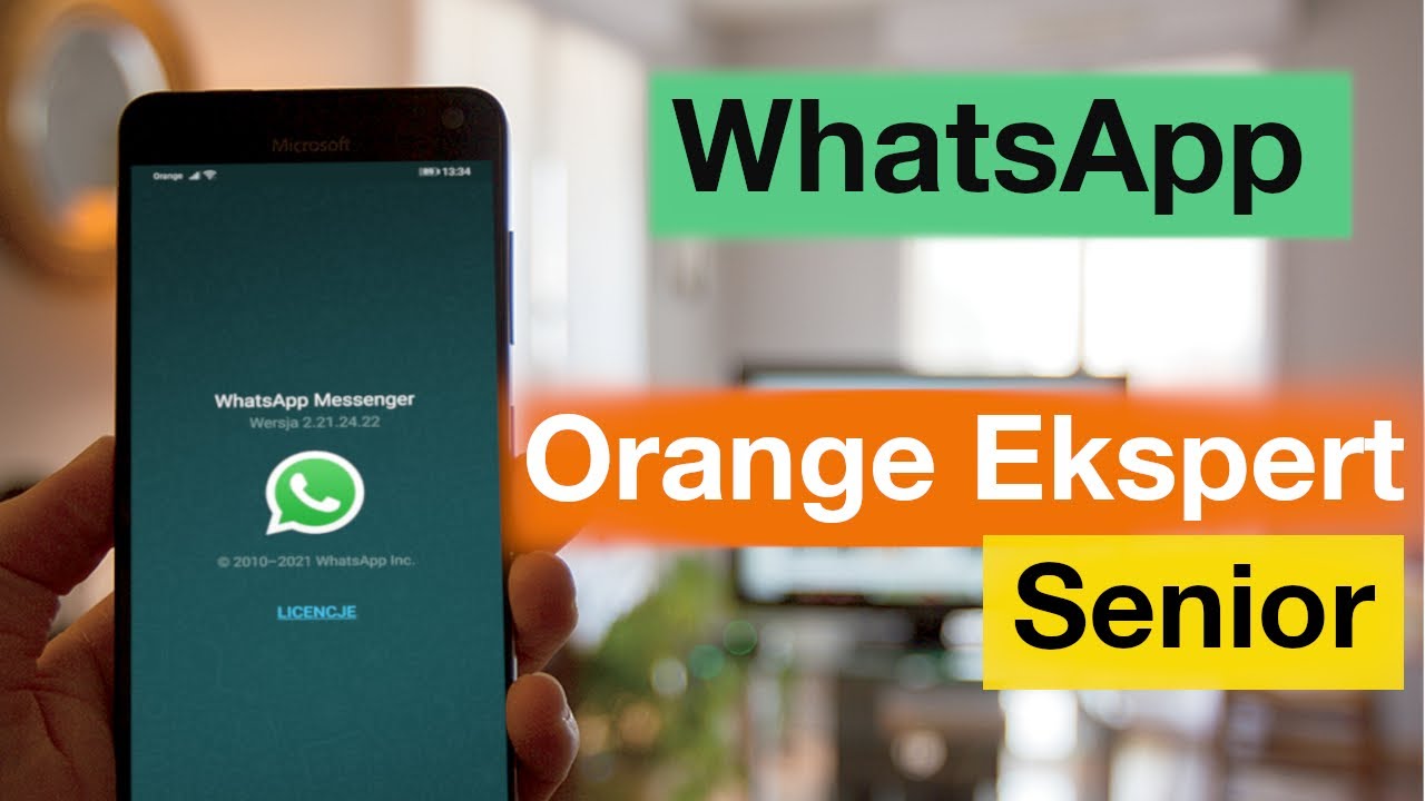💡 ORANGE EKSPERT dla seniora 👴 - 👉Jak korzystać z aplikacji WhatsApp 📱 #Senior #5 PJM