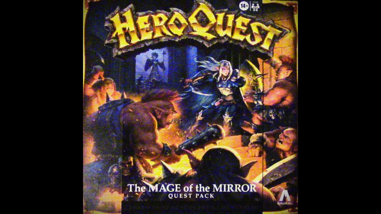 Unboxing and my thoughts on Hero Quest The Mage in the Mirror