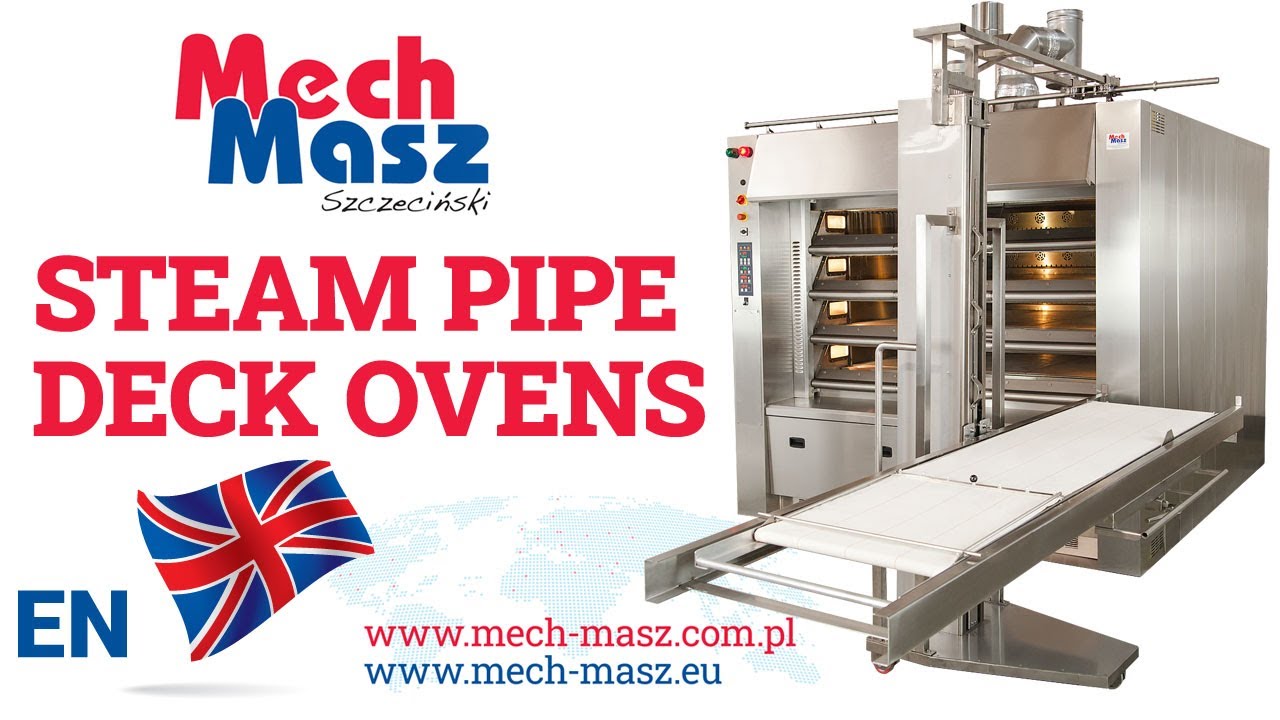 Steam pipe deck ovens PPCR MECH-MASZ - Steam Tube Ovens