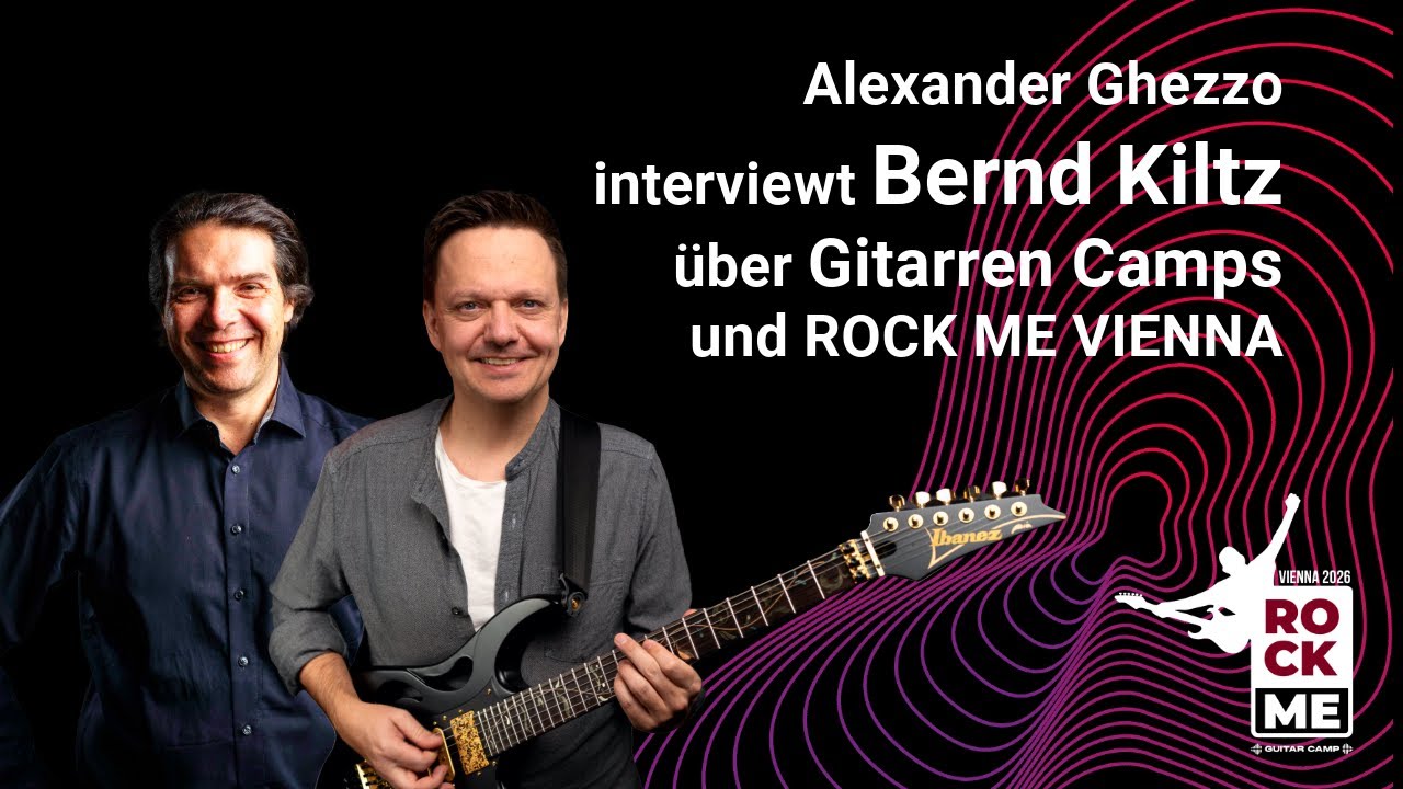 🎸 Interview mit Bernd Kiltz – Pionier des Online-Gitarrenunterrichts & Rock Me Vienna Tutor🎸