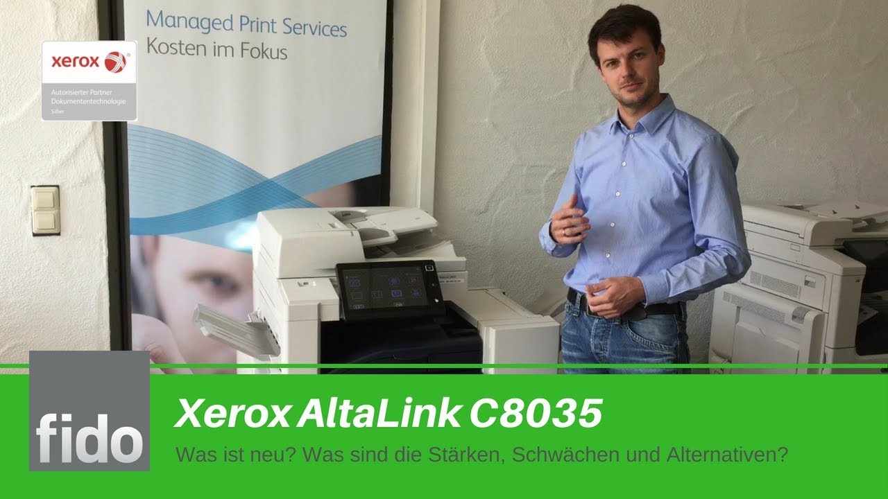 Xerox AltaLink C8035: Hochwertiger Allrounder Xerox Drucker.