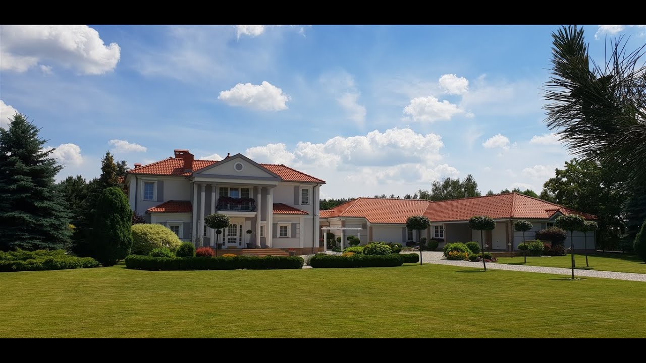 Wyjątkowa,ekologiczna rezydencja z pięknym ogrodem,kortem tenisowym i basenem w Pieńkach Królewskich