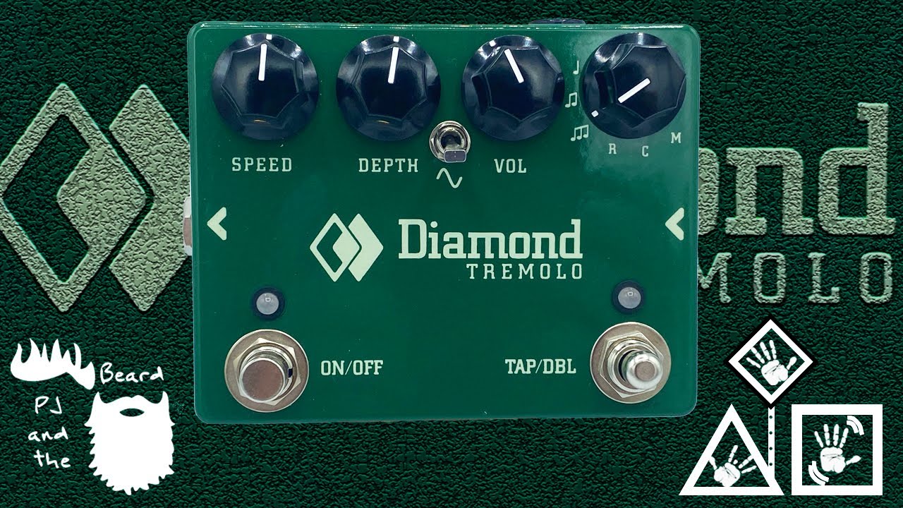 The TRM1 Tremolo by Diamond Guitar Pedals - The Tremolo Series