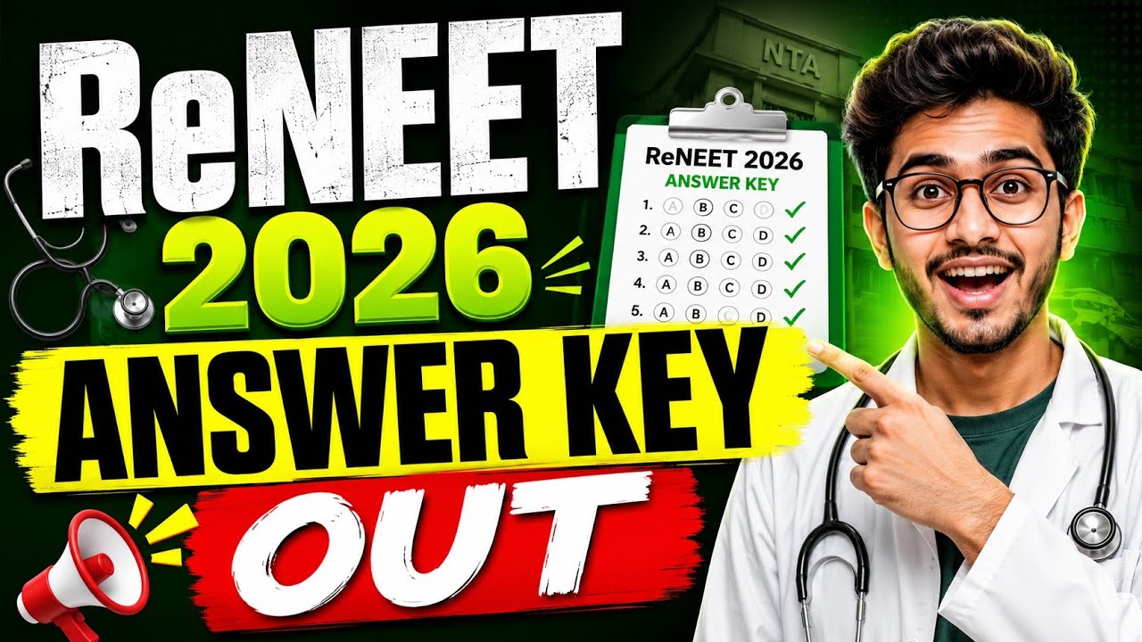 ReNEET 2026 Answer Key Out l Errorless l #reneet2026 #ntaupdates #answerkeyout 