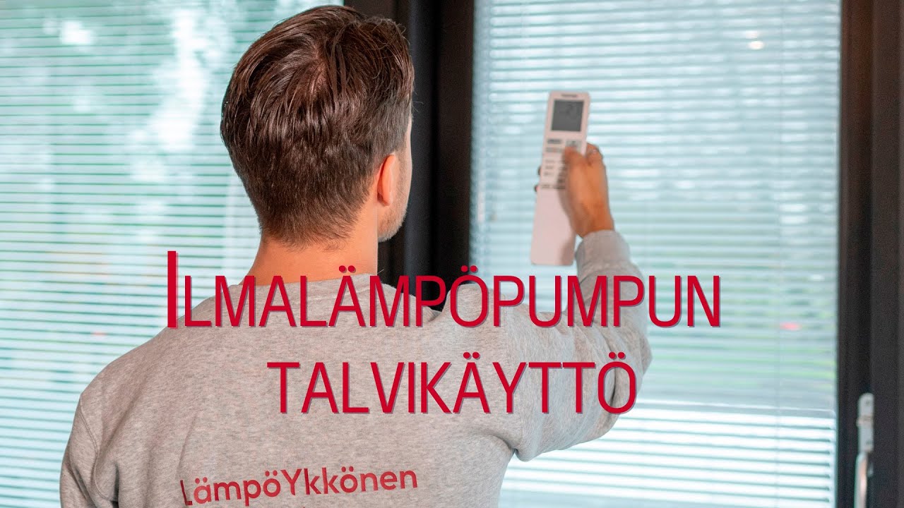 N&auml;in k&auml;yt&auml;t ilmal&auml;mp&ouml;pumppua talvella