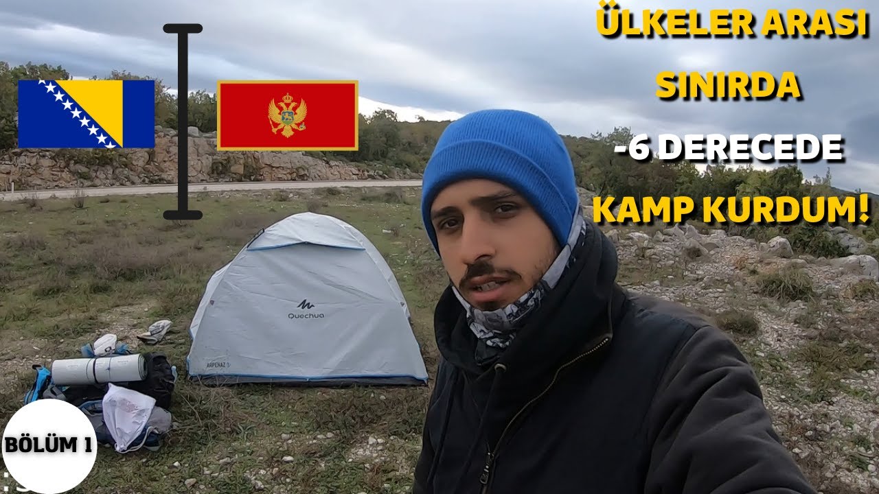 Karadağ - Bosna Sınırı Arası TEHLİKELİ OTOSTOP YOLCULUĞU | (Bölüm 1)
