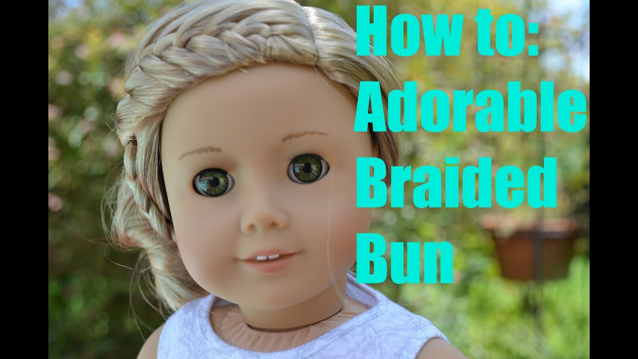 How to: Adorable Braided Bun