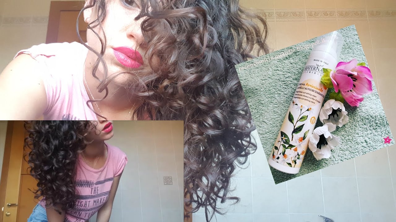 CAPELLI RICCI - Crema arricciante ai fiori d'arancio di Maternatura, prova e recensione