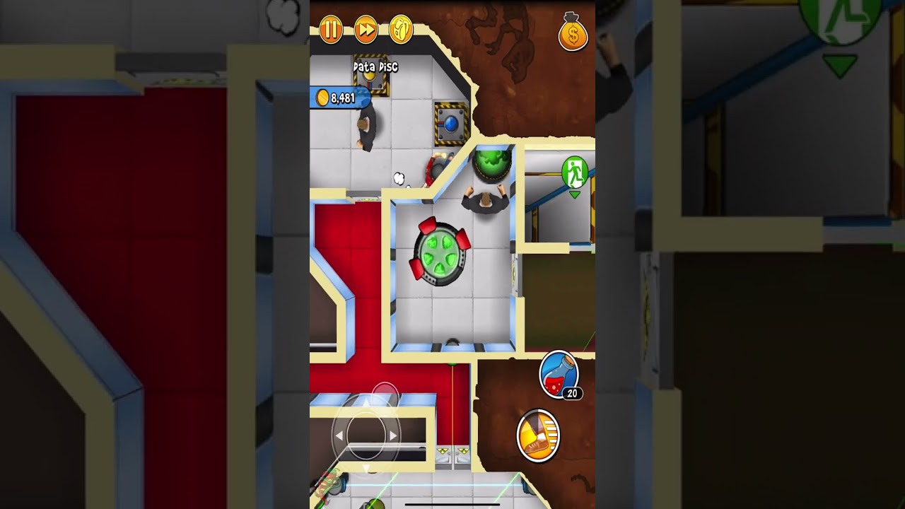 Robbery Bob: Extras - Level 9 Perfect 100%