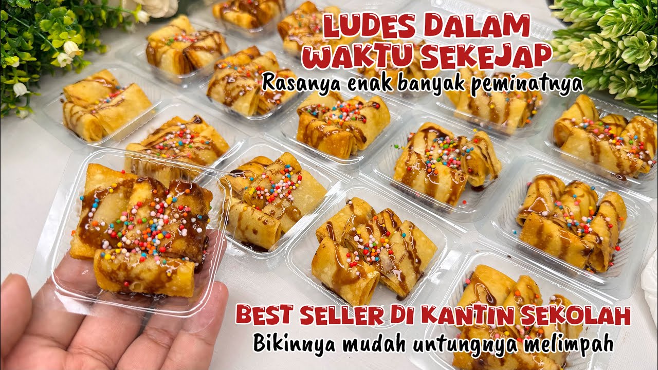 IDE JUALAN TERLARIS DI KANTIN SEKOLAH, MODAL KECIL UNTUNG BANYAK || IDE JUALAN 1000an