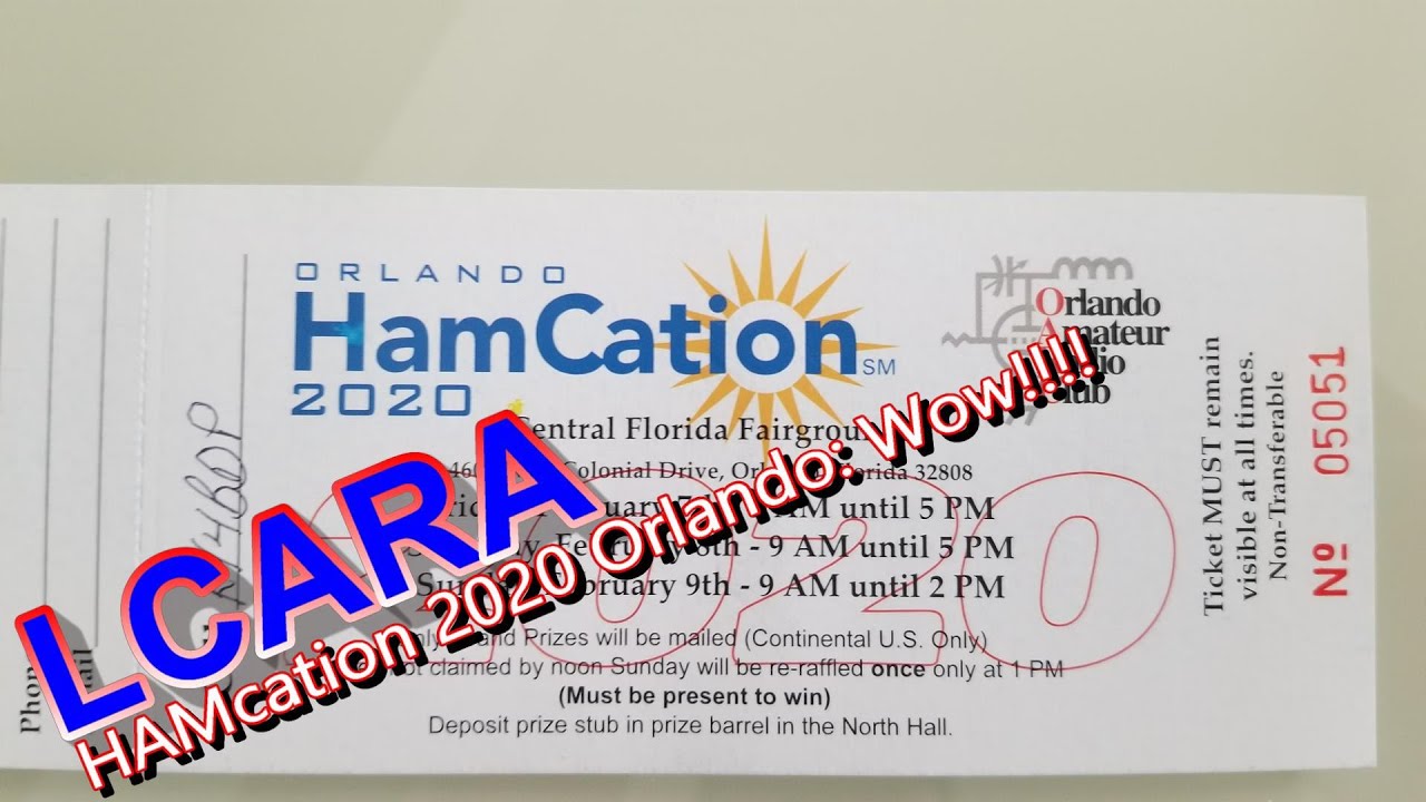 LCARA HAM Radio: HAMcation 2020 Orlando - So much HAM goodness!!!!