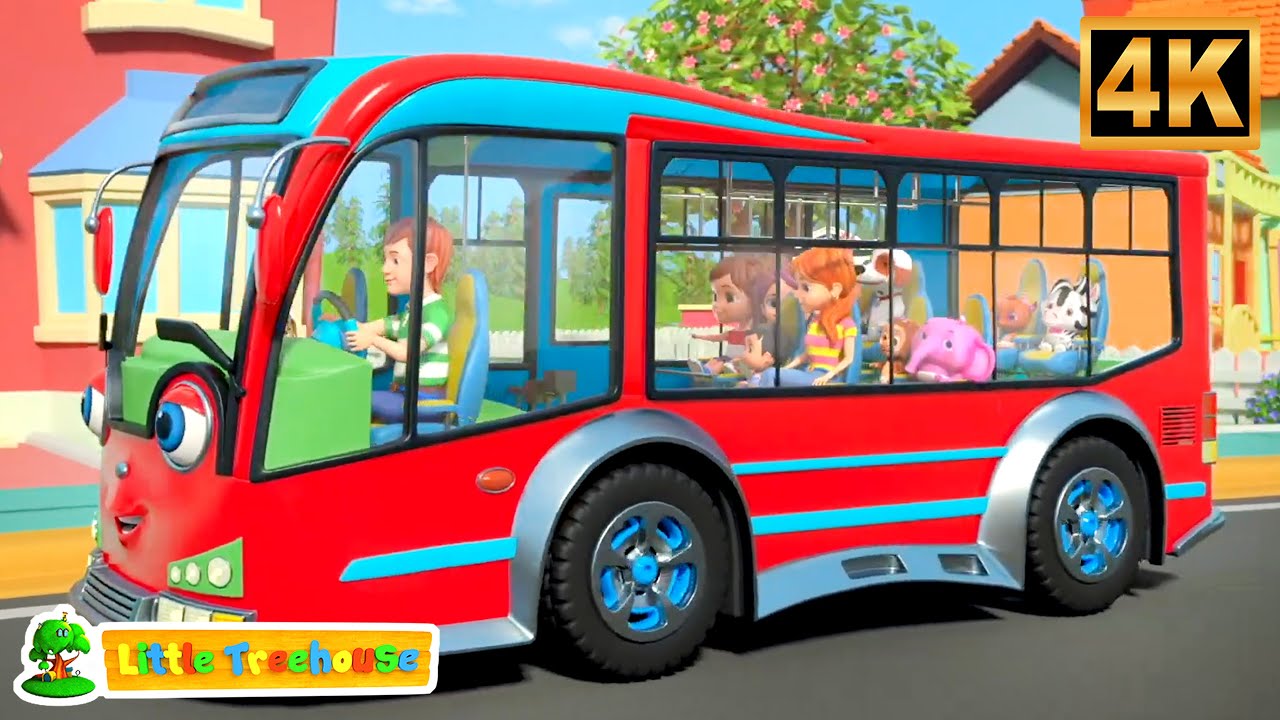 Wheels on the Bus for Kids | Sing Along Nursery Rhymes