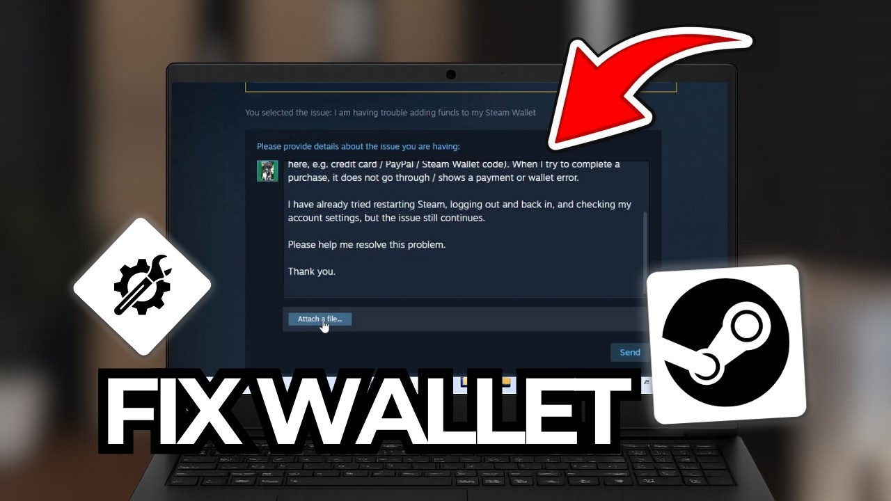 How To Fix Steam Wallet Not Working | Tutorial 2026
