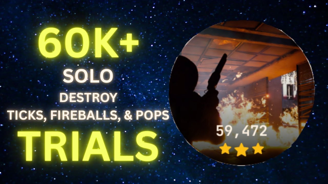 Solo Destroy Ticks, Fireballs, & Pops 60K+ | Arc Raiders Trials Guide
