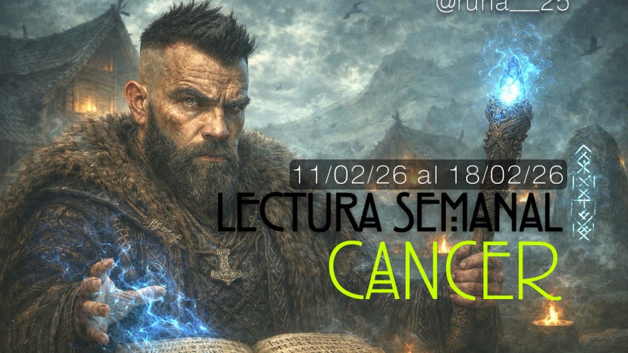 CANCER ♋️ / LECTURA DE RUNAS SEMANAL 💪🏻 11 al 18 de Febrero 2026