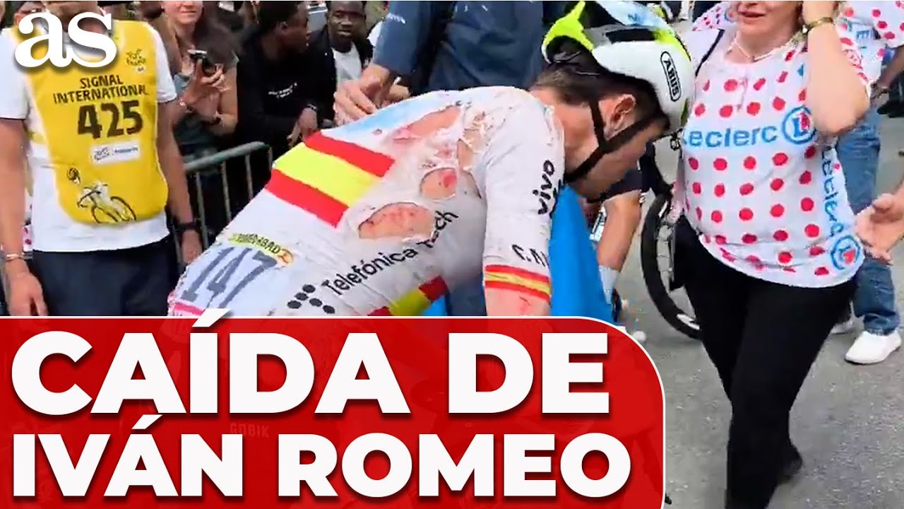 DUELE solo con VERLO: as&iacute; qued&oacute; IV&Aacute;N ROMEO tras su TERRIBLE CA&Iacute;DA en el TOUR