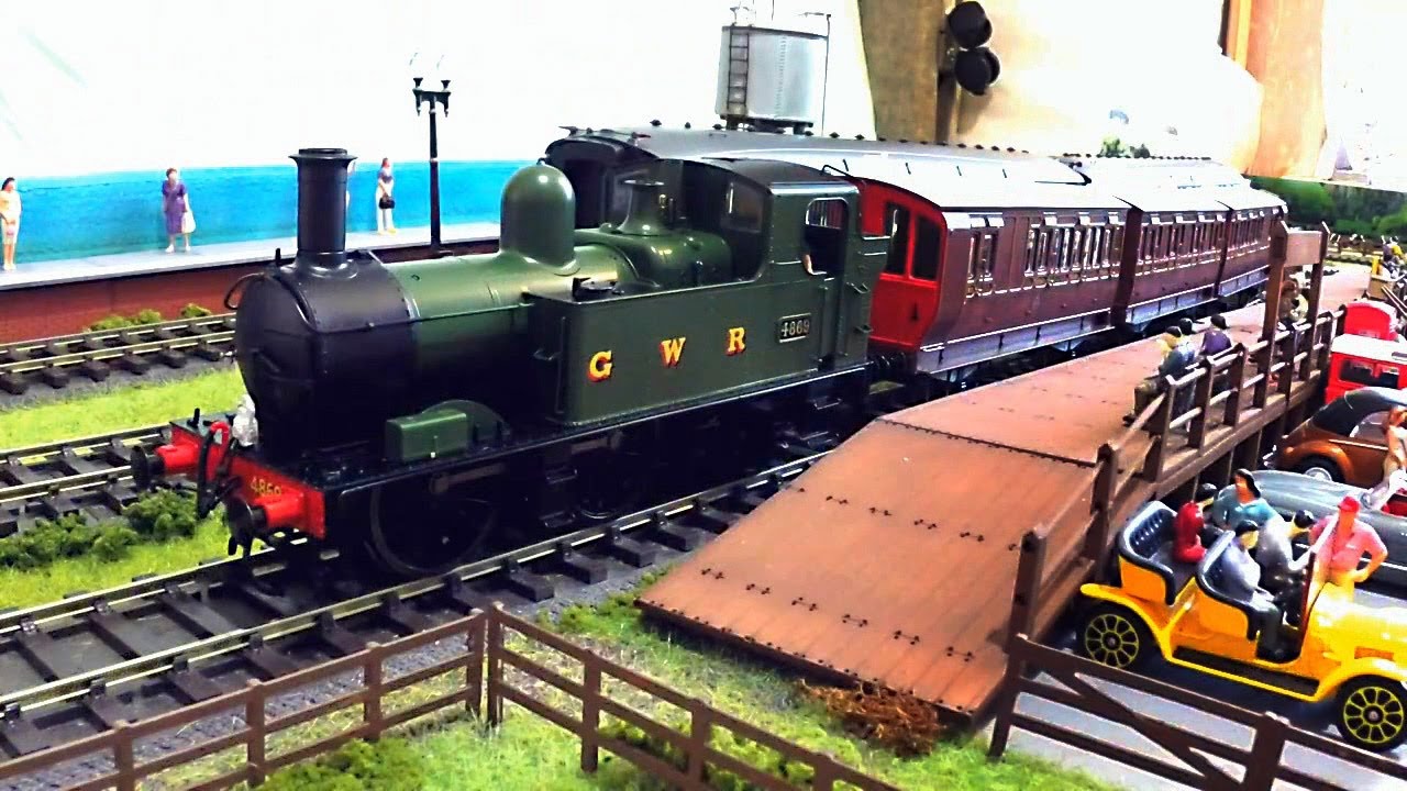 A ride through the English countryside by Steam .