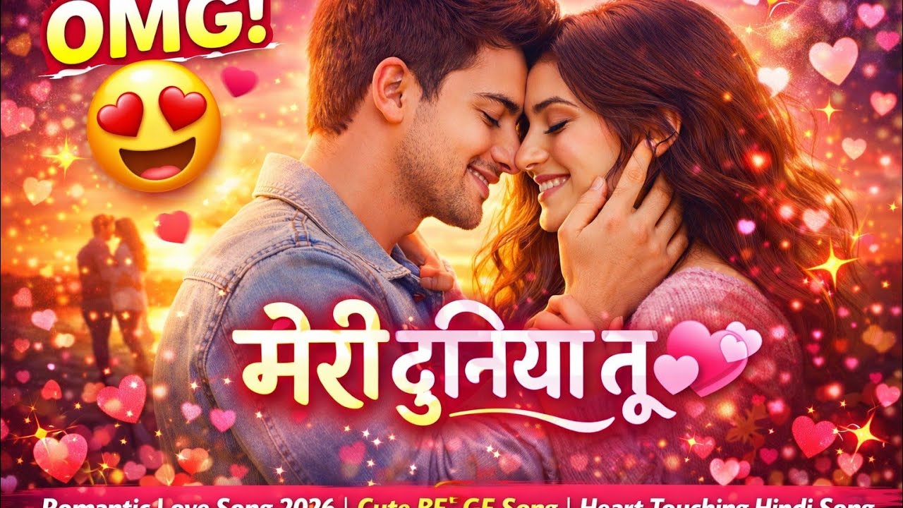 मेरी दुनिया तू | Romantic Love Song 2026 | Cute BF GF Song 💞