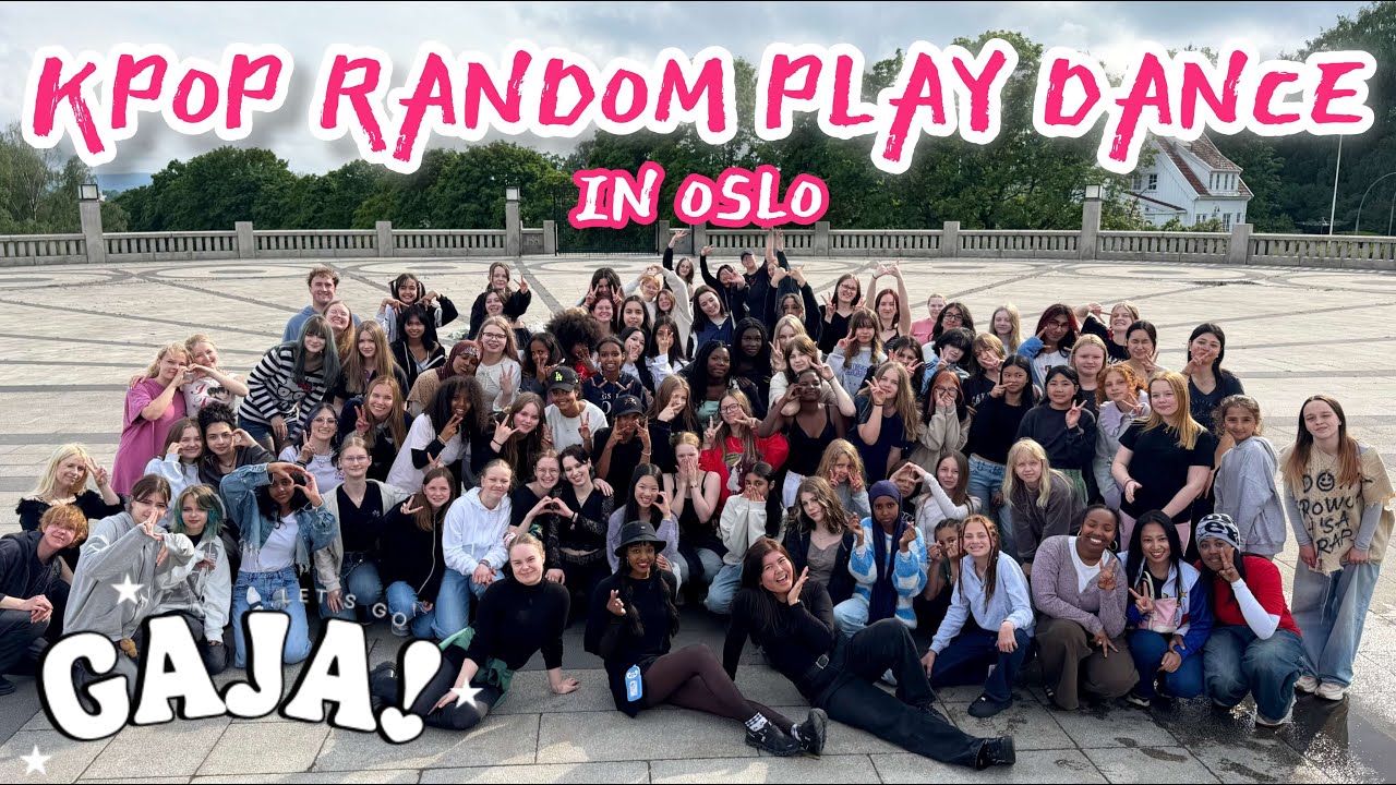 [KPOP IN PUBLIC] KPOP RANDOM PLAY DANCE, OSLO 01.06.2025 - GAJA!