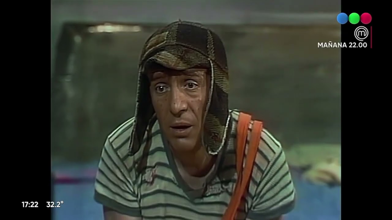 EL CHAVO en TELEFE - Pifie/Error: Placa antes de capítulos para estirar + Dos episodios cortados
