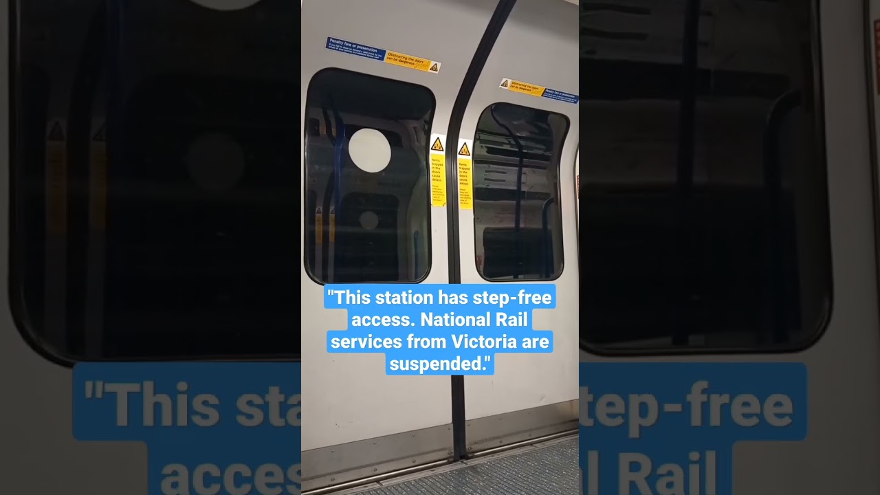 Incorrect Victoria Line Announcement #shorts
