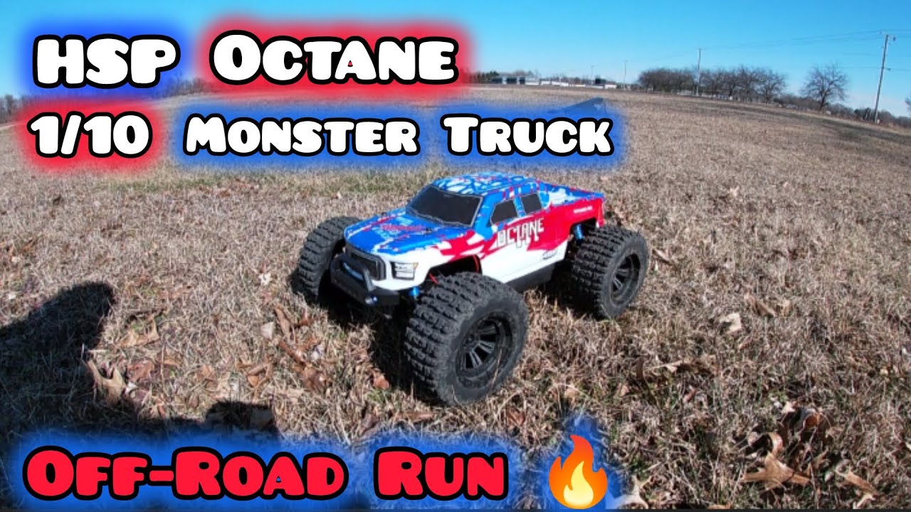 HSP Octane Monster Truck Off-Road Run 🔥