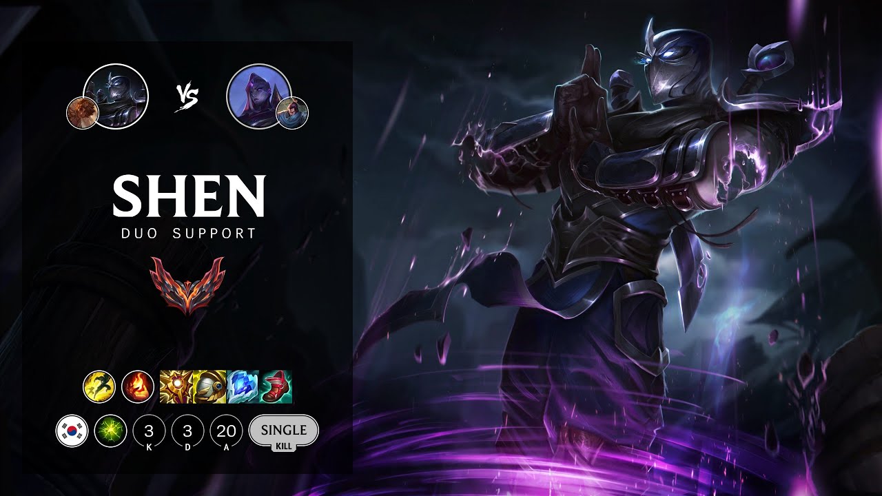 Shen Support vs Bel'Veth - KR Grandmaster Patch 12.20