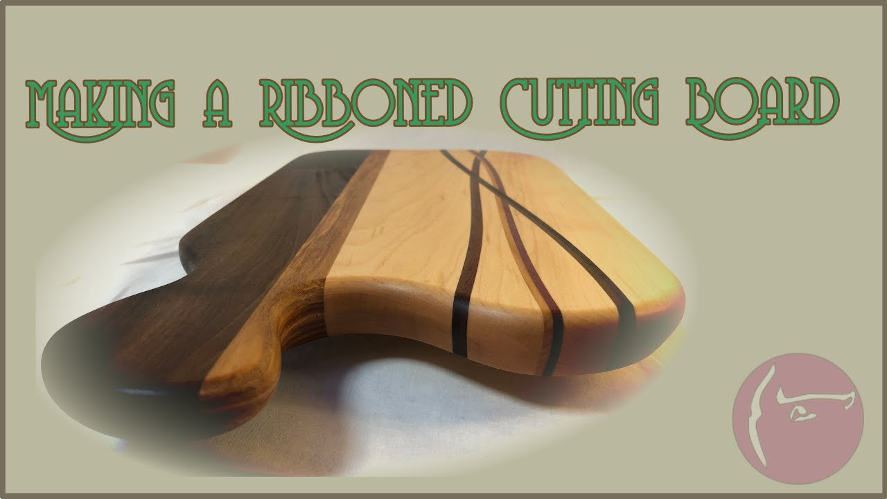 How I make the Ribboned (or laced) Cutting Boards