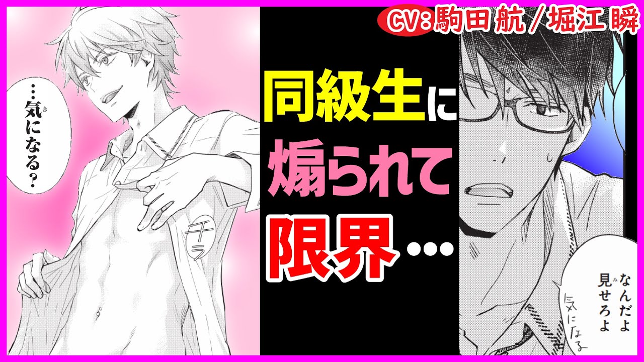 【BL】健気わんこ系かと思ったら意外にも大胆で?!【どうしようもない、ぼくの初恋第1話】【駒田航／堀江瞬】