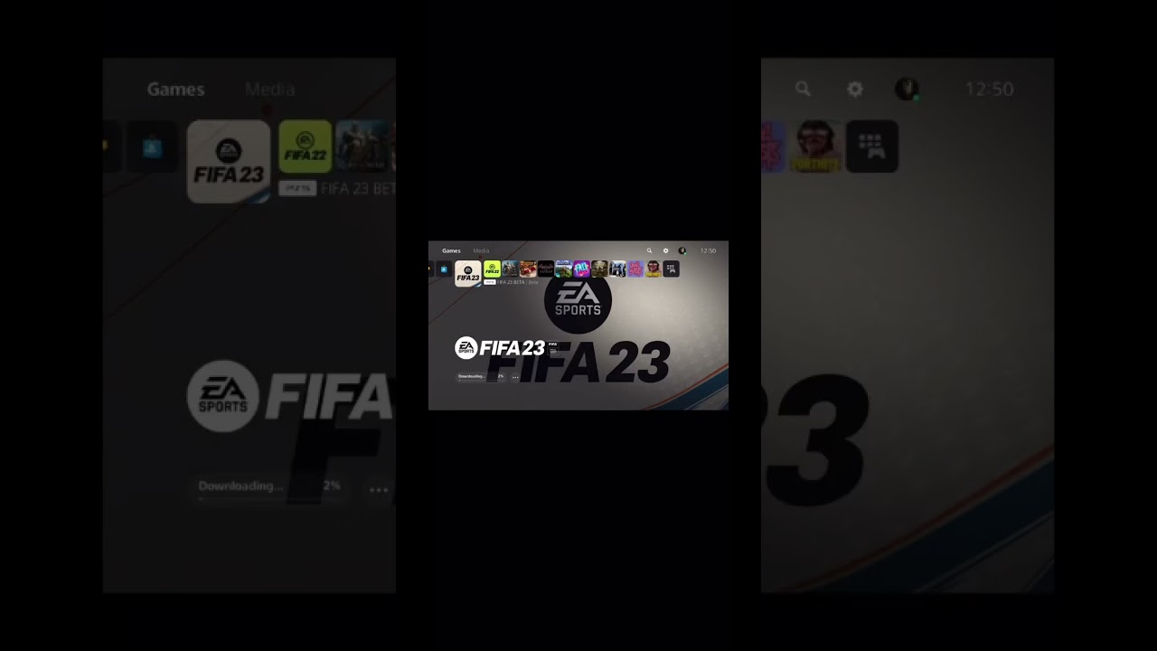 I got the beta of fifa 23 😁