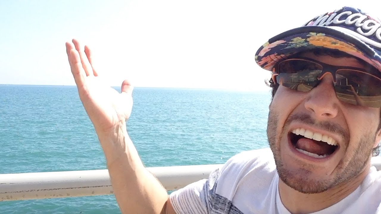 Overly Excited Tourist Gets Outta Control In Chicago