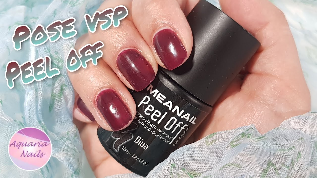 Pas à pas pose vsp peel off Méanail