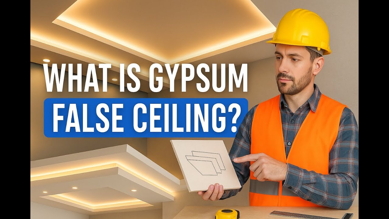 What is Gypsum False Ceiling? | Design, Benefits & Cost Explained