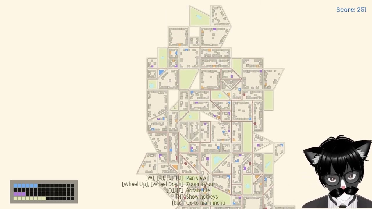Silverain Plays: Tile Cities Ep1: A Delightful Little Puzzle Game
