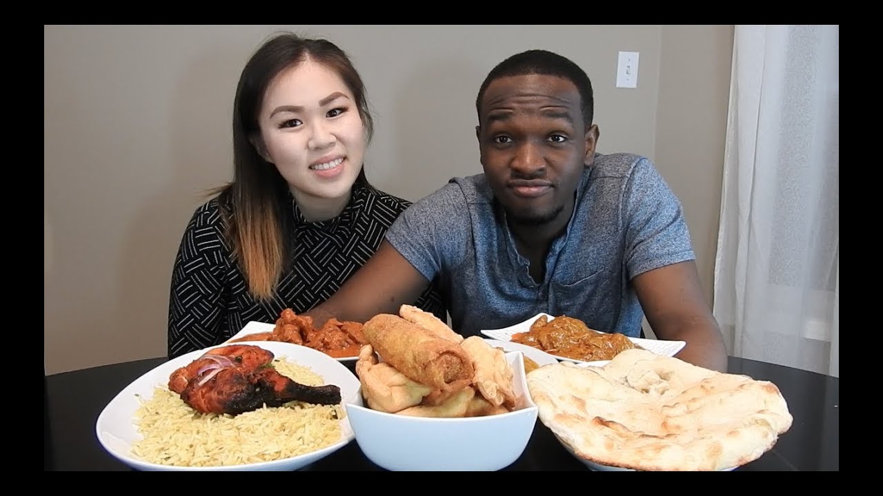 Indian Food Mukbang/Eating Show |먹방 Samosa King Toronto