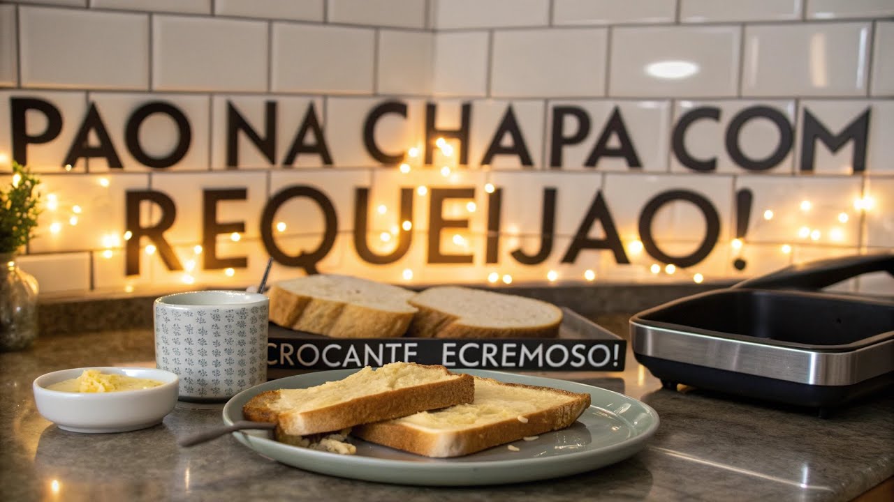 Como Fazer P&atilde;o na Chapa com Requeij&atilde;o de Padaria &ndash; Saboroso e Irresist&iacute;vel!