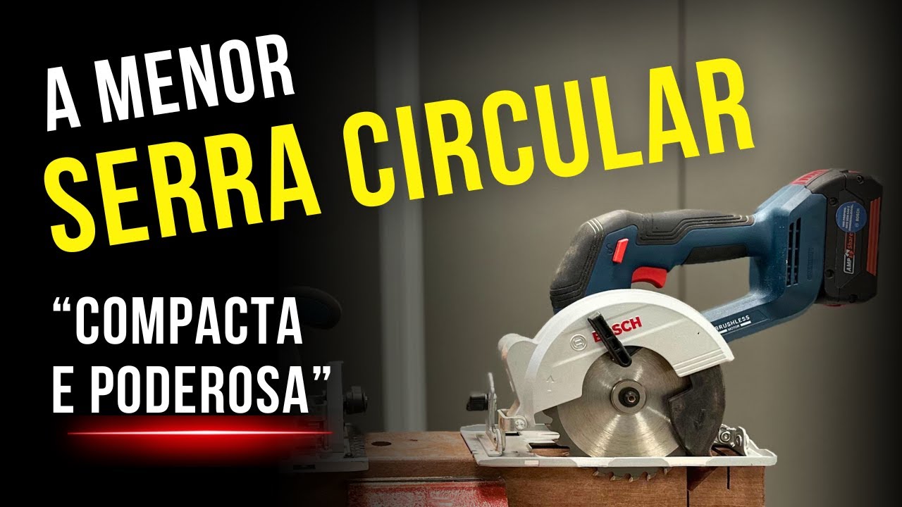 Essa SERRA CIRCULAR  vai mudar sua forma de trabalhar na Marcenaria