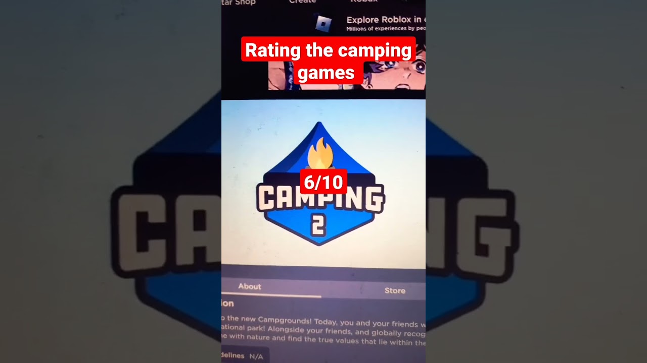 Rating the camping games on roblox