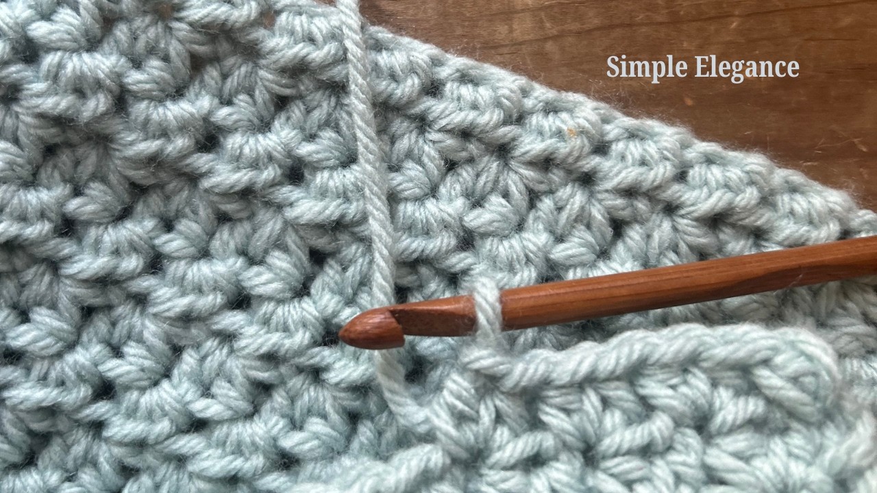 A Simple and Elegant One-Row Repeat: The Cozy Morning Stitch ✨ (No Talking ASMR)