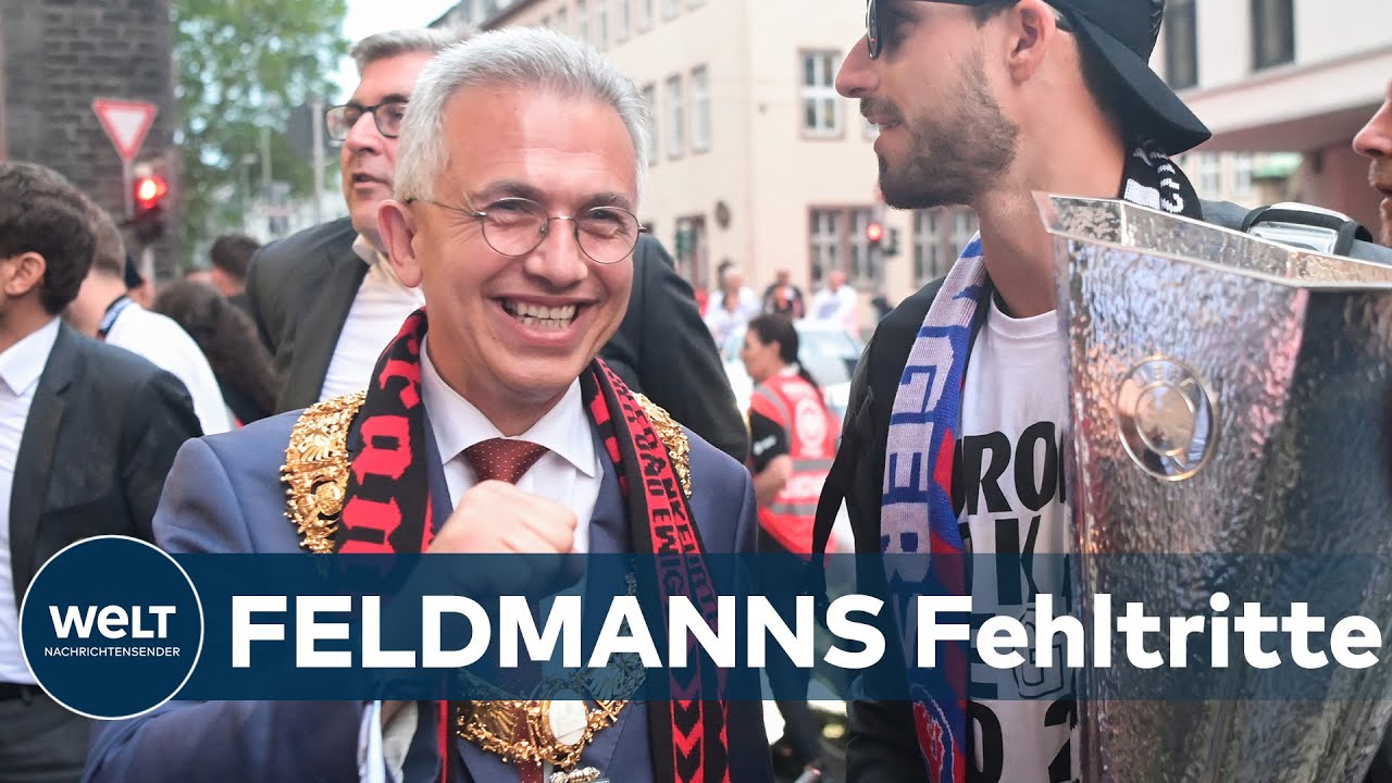 FELDMANNS FAIL: Peinlicher Sexismus - Massiver Druck auf Frankfurts Oberb&uuml;rgermeister