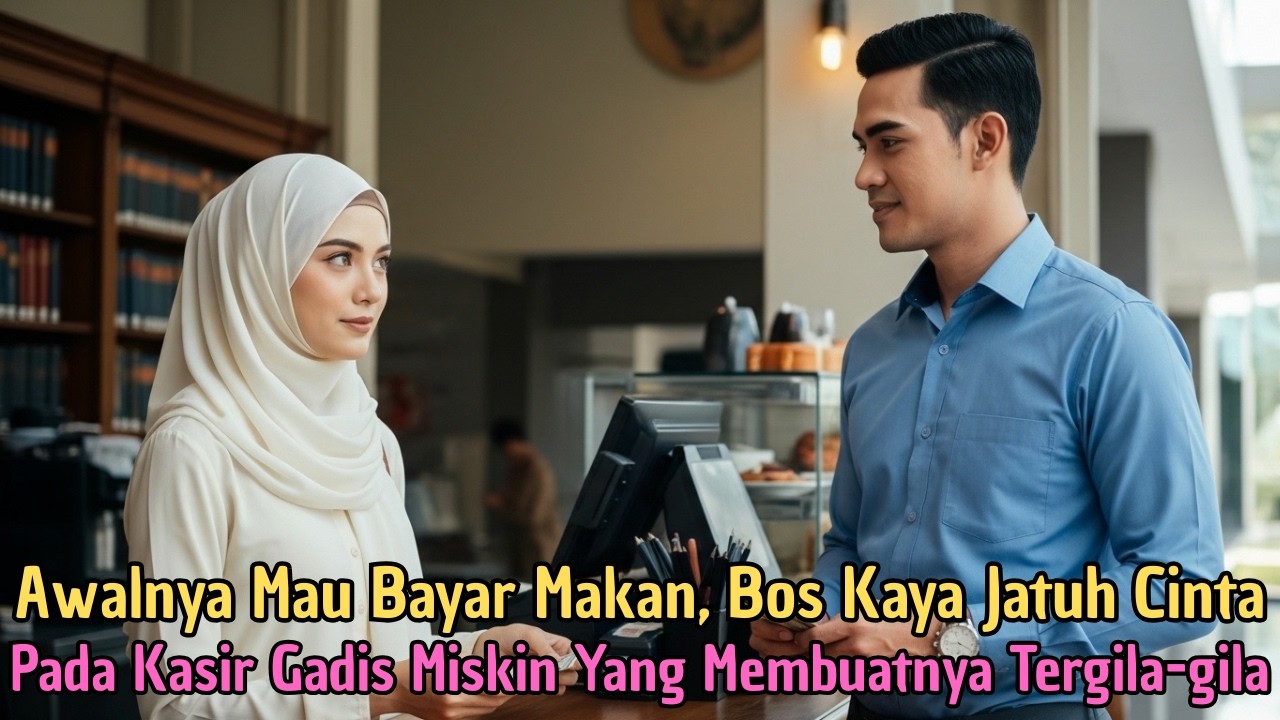 Awalnya Mau Bayar Makan, Bos Kaya Jatuh Cinta, Pada Kasir Gadis Miskin Yang Membuatnya Tergila-gila