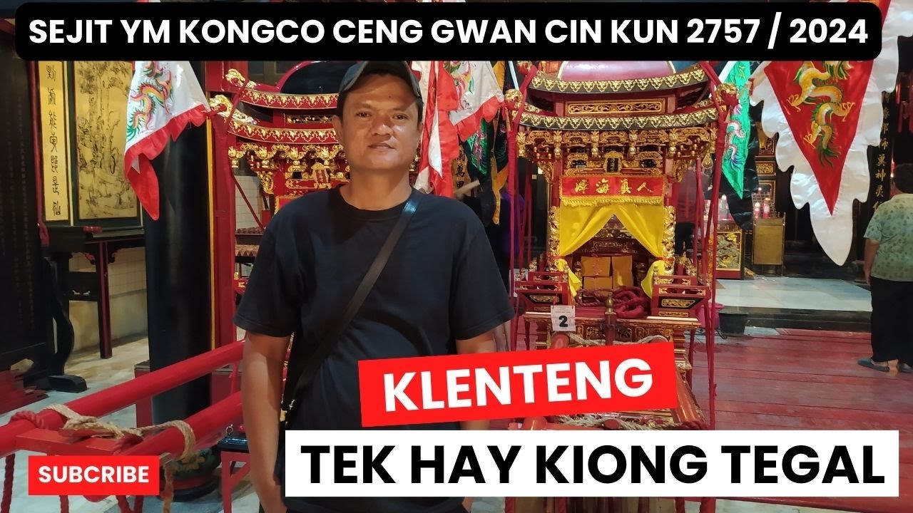 SUASANA KELENTENG TEK HAY KIONG GELAR PERAYAAN SEJIT KONGCO YM. CENG GWAN CIN KUN 2575 / 2024