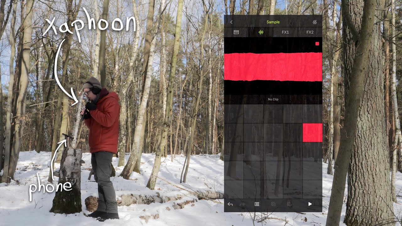 Frozen forest ambient [Ableton Note + Xaphoon]
