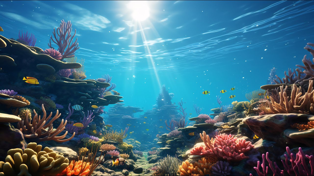 Deep Blue Ocean 🌊 Ambient Underwater Sounds for Deep Sleep